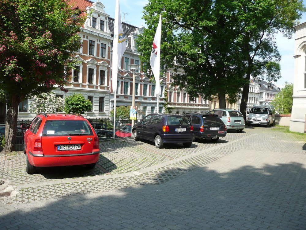Pension Zur Wartburg Görlitz Buitenkant foto